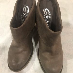 Booties taupe